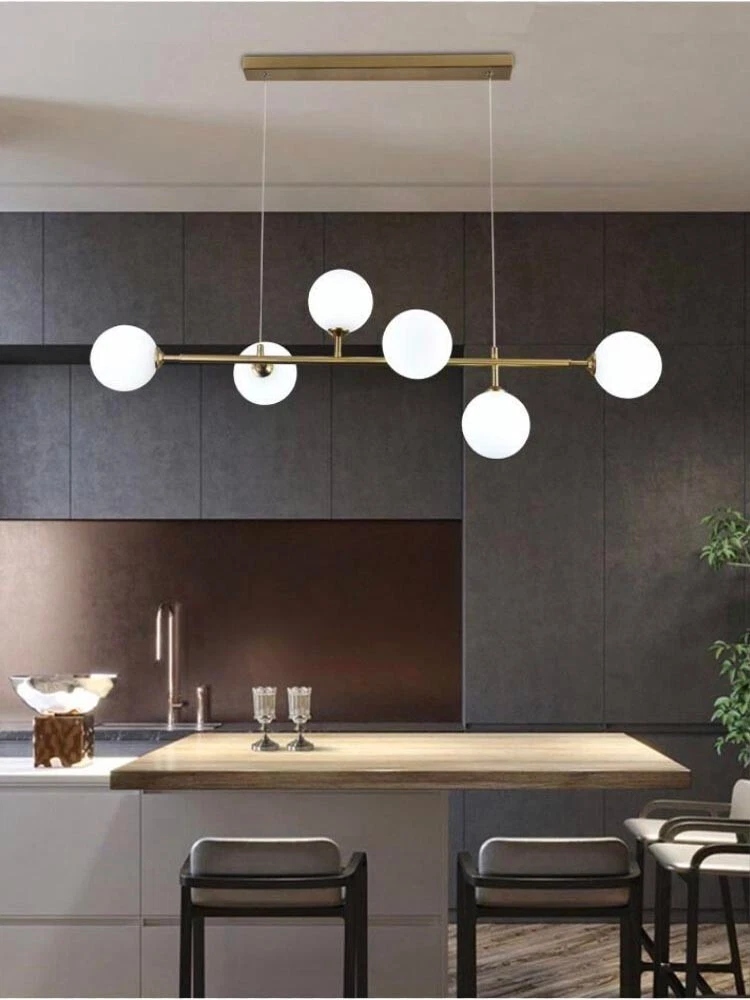 lampadario 6 sfere 1